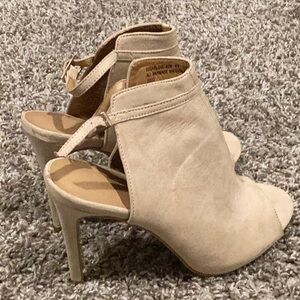 Beige Booties